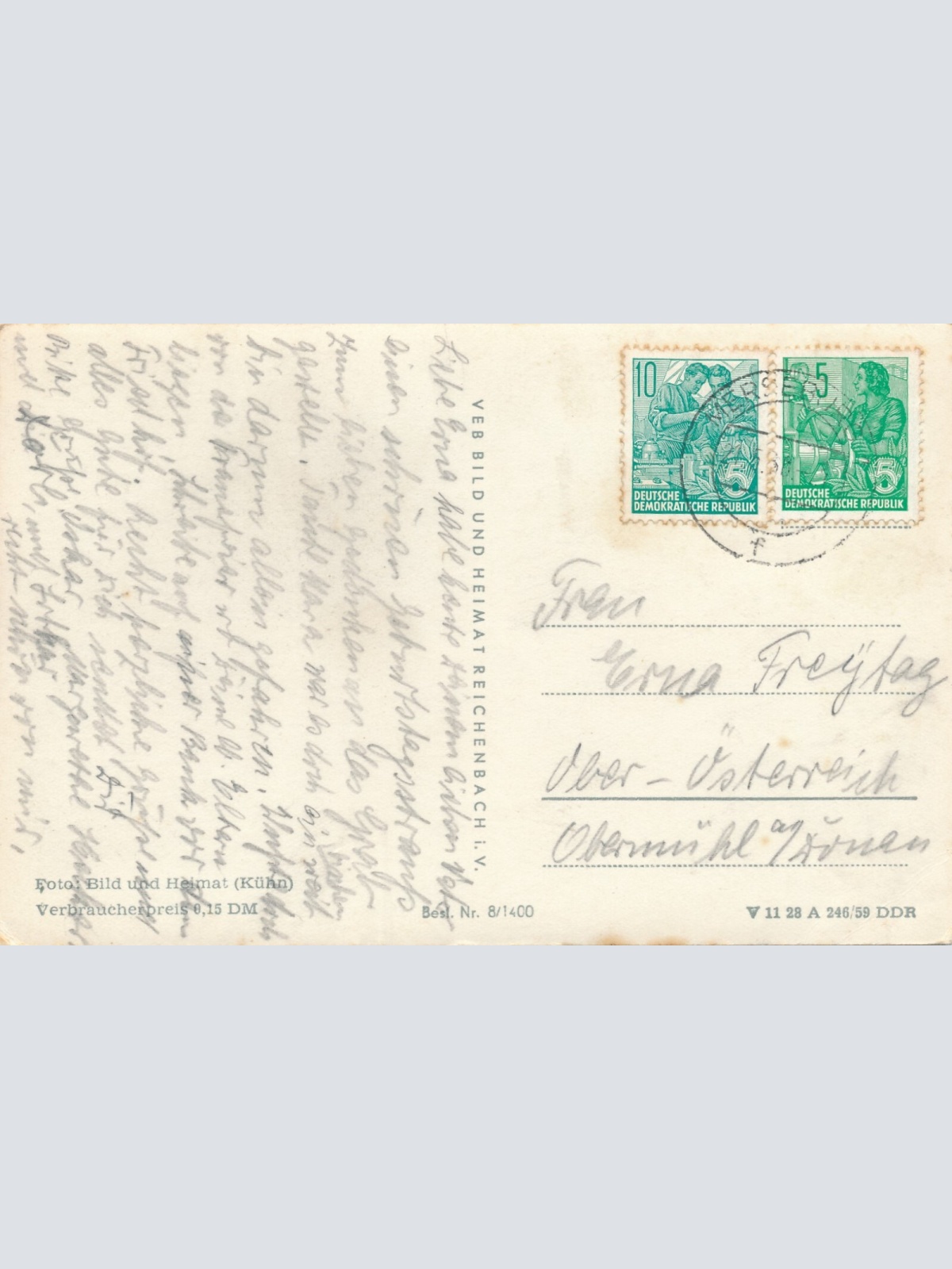 AK, Merseburg, Marktplatz, Sachsen-Anhalt (S1527)