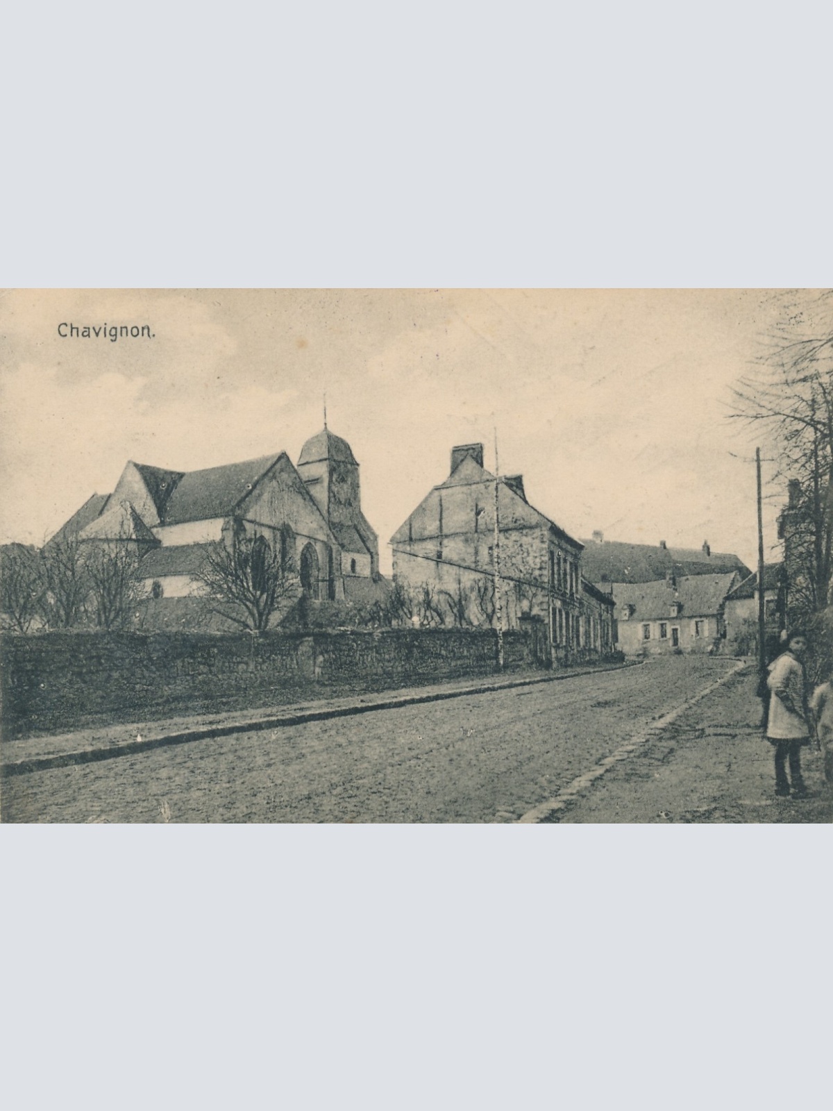 AK, Chavignon, Frankreich (S1914)