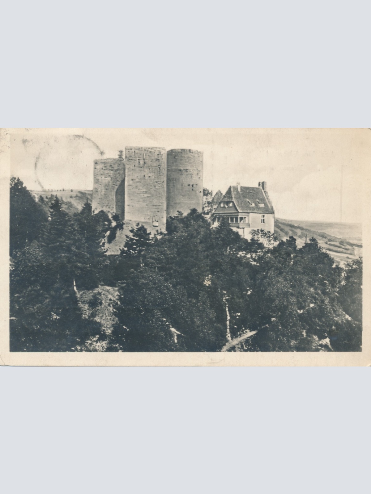 AK, Aus dem Werratal, Treffurt - Normannstein, Thüringen (S1536)