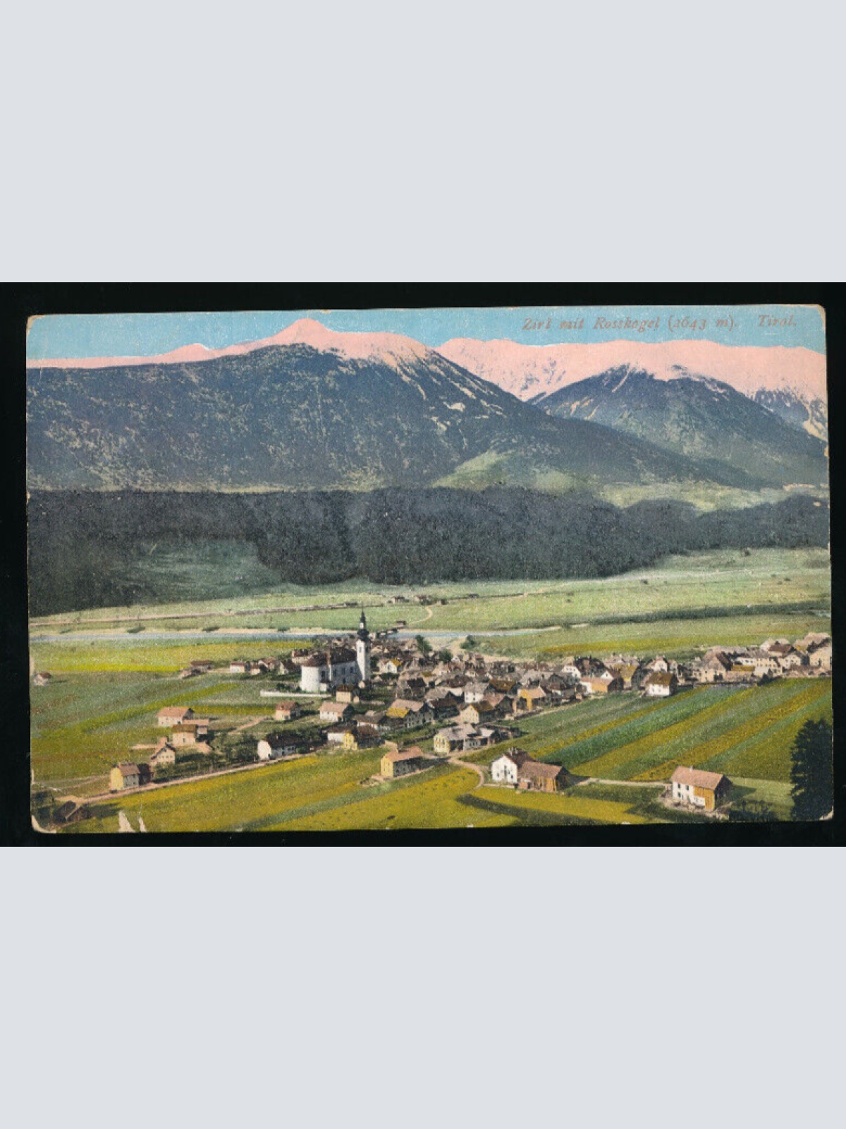 AK aus Zirl mit Rosskogel Tirol (5769)