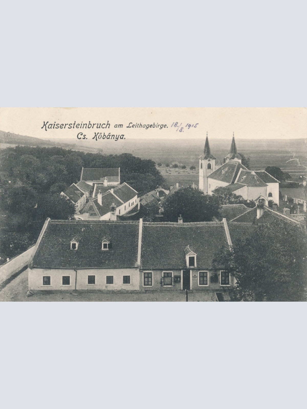 AK, Kaisersteinbruch am Leithagebirge, Burgenland (S1835)