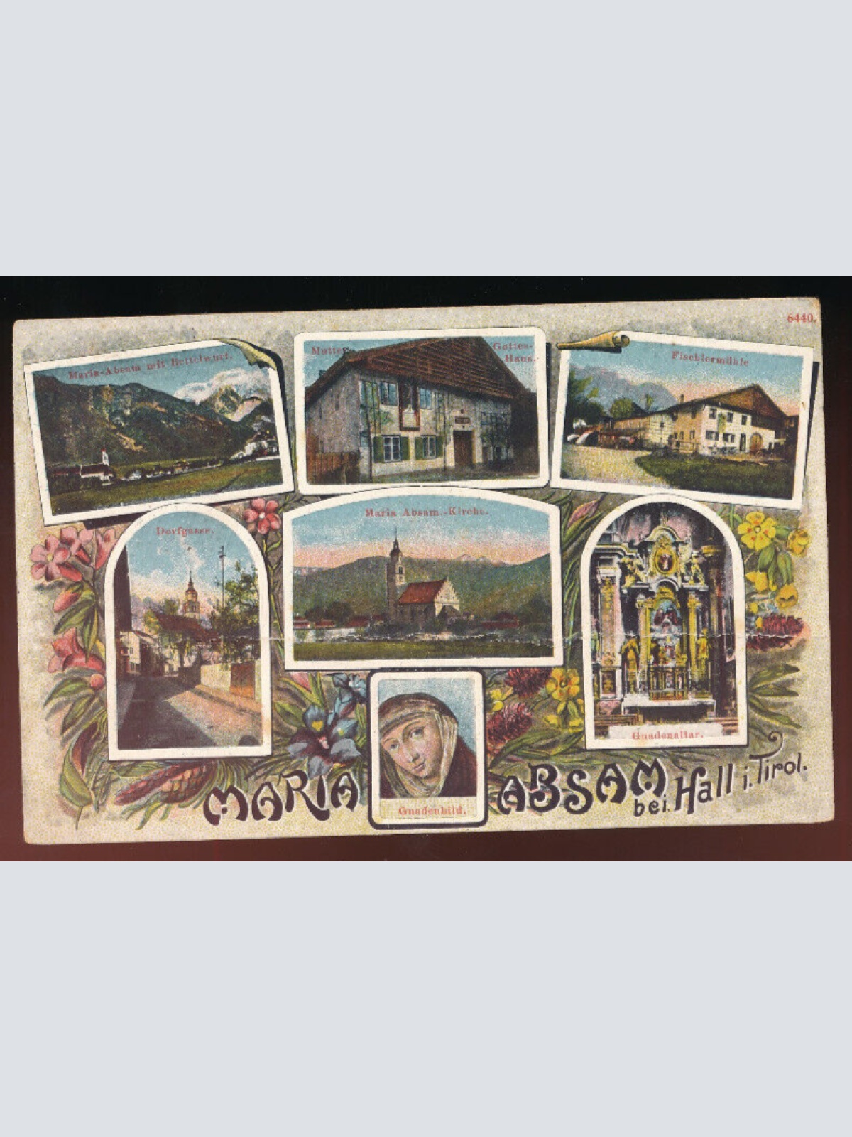 AK aus Maria Absam bei Hall in Tirol Mehrbildkarte (5612)