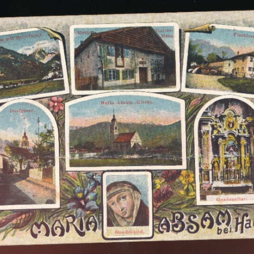 AK aus Maria Absam bei Hall in Tirol Mehrbildkarte (5612)