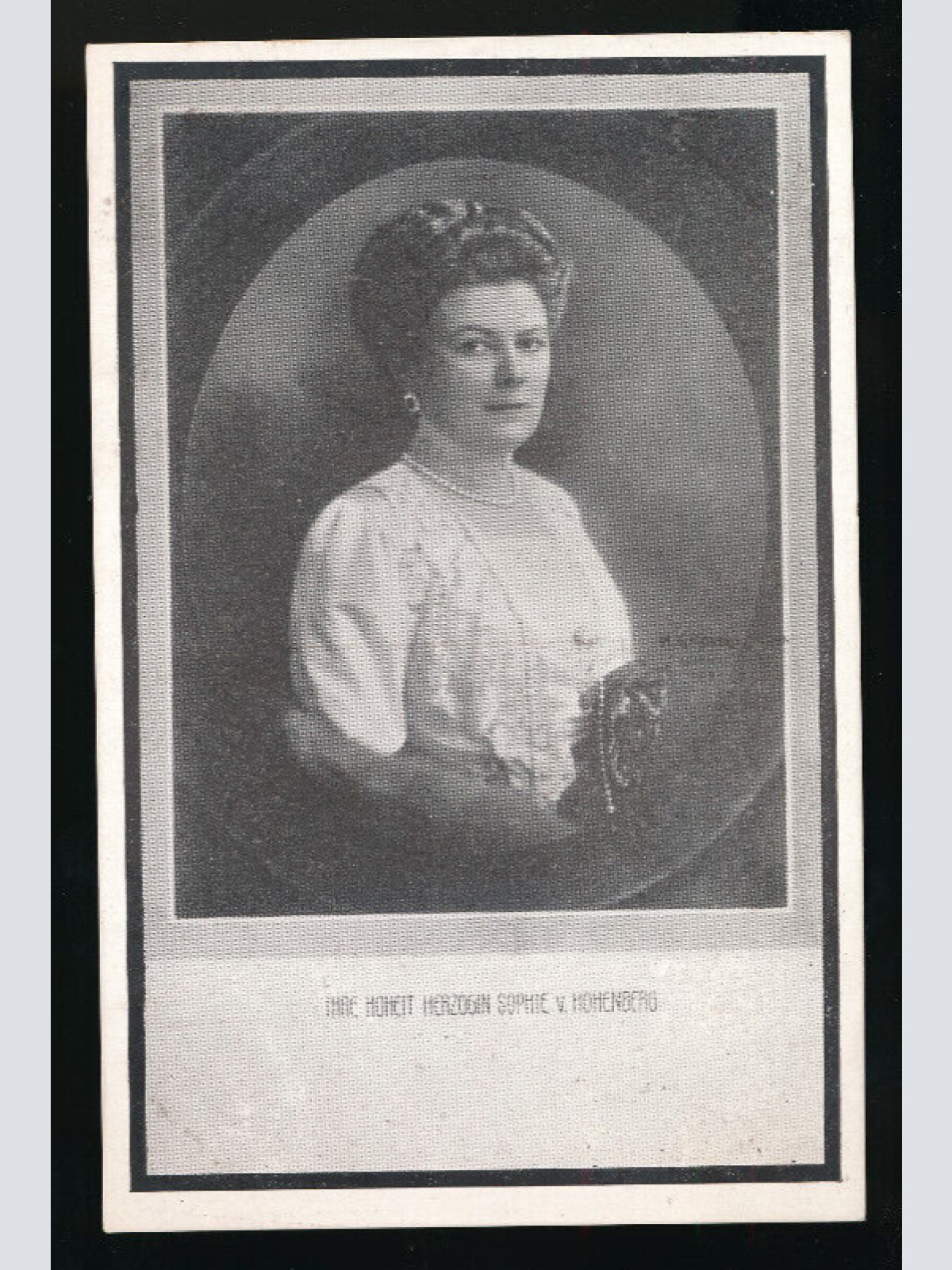 AK von der Herzogin Sophie von Hohenberg (5579)