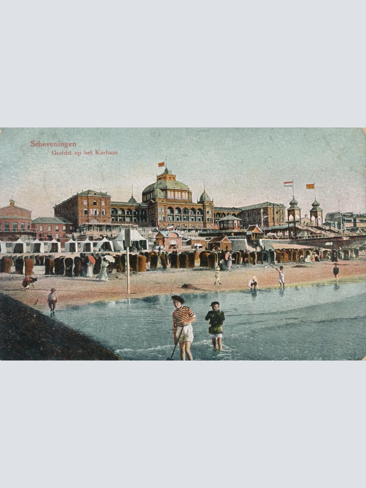 AK, Scheveningen, Gezicht op het Kurhaus, Den Haag, Niederlande (S1876)