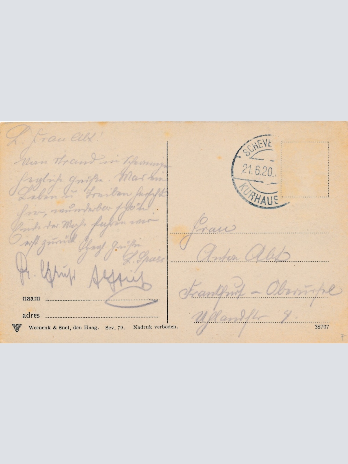 AK, Scheveningen, Gezicht op het Kurhaus, Den Haag, Niederlande (S1876)