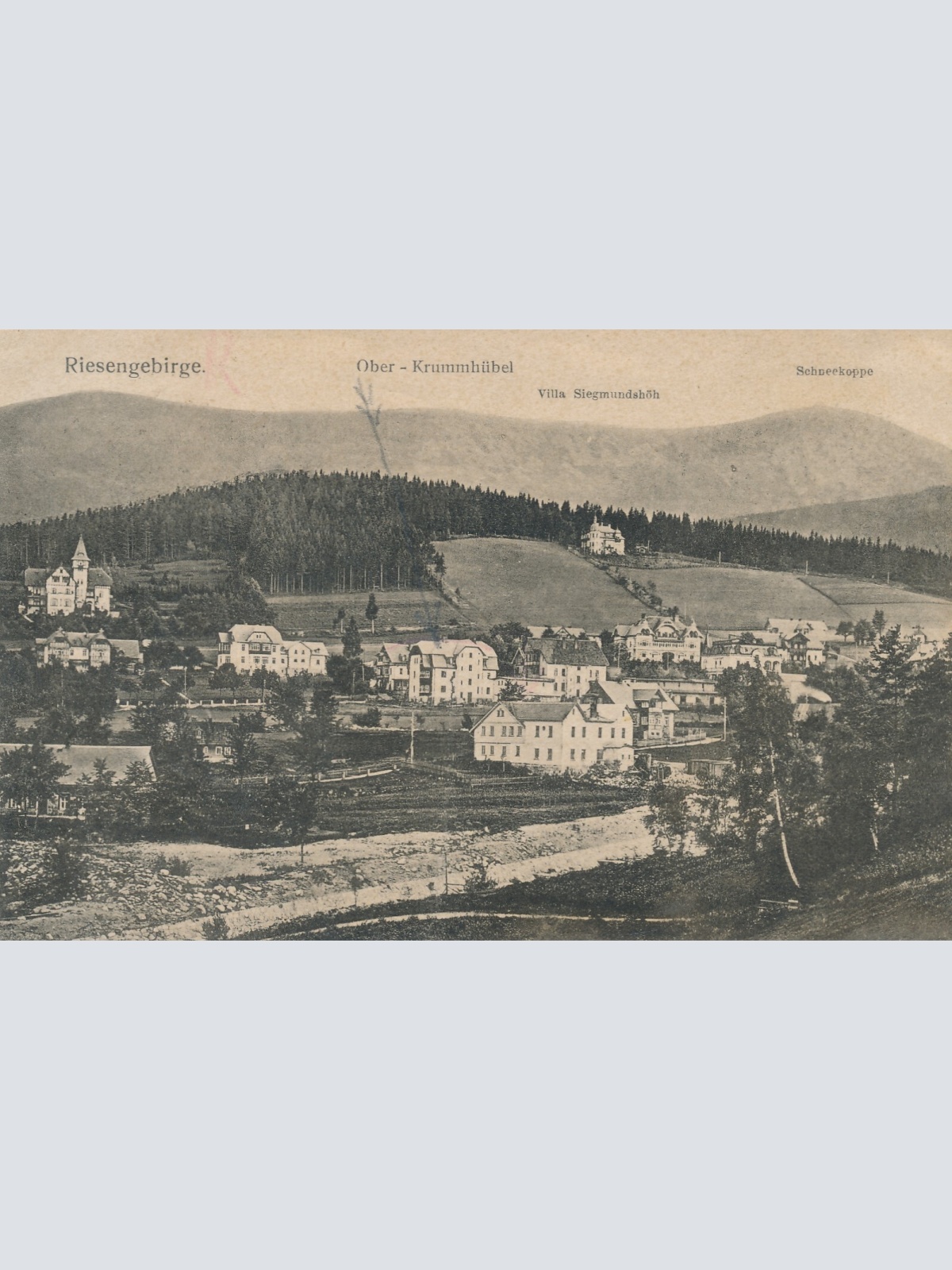 AK, Riesengebirge, Ober-Krummhübel, Schneekoppe, Polen (S1995)