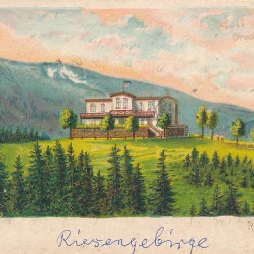 AK, Riesengebirge, Bismarckhöhe, Polen (S1996)