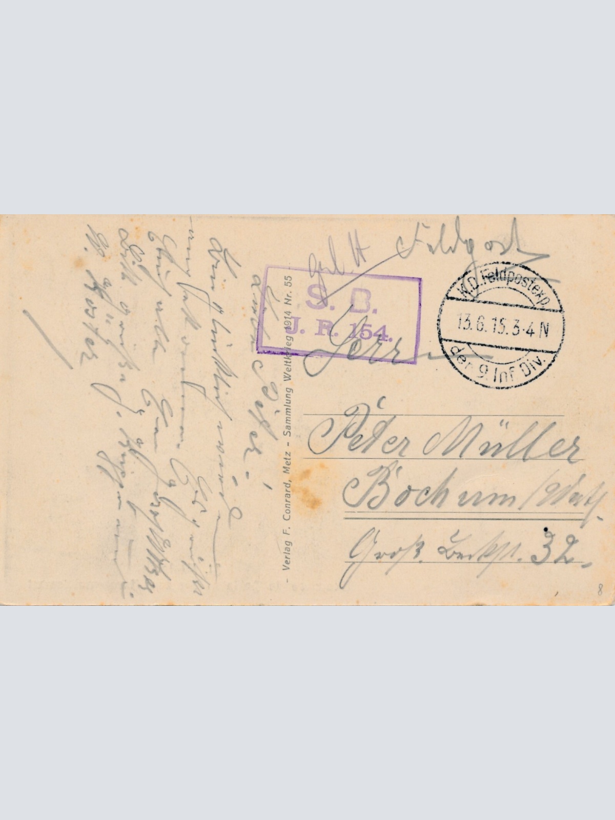 AK, St. Mihiel, Exerzierende Soldaten vor dem Amt, Frankreich (S1981)