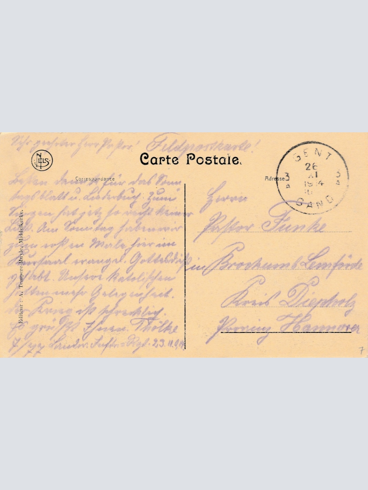 AK, Middelkerke, Nouveau Kursaal, Belgien (S1985)