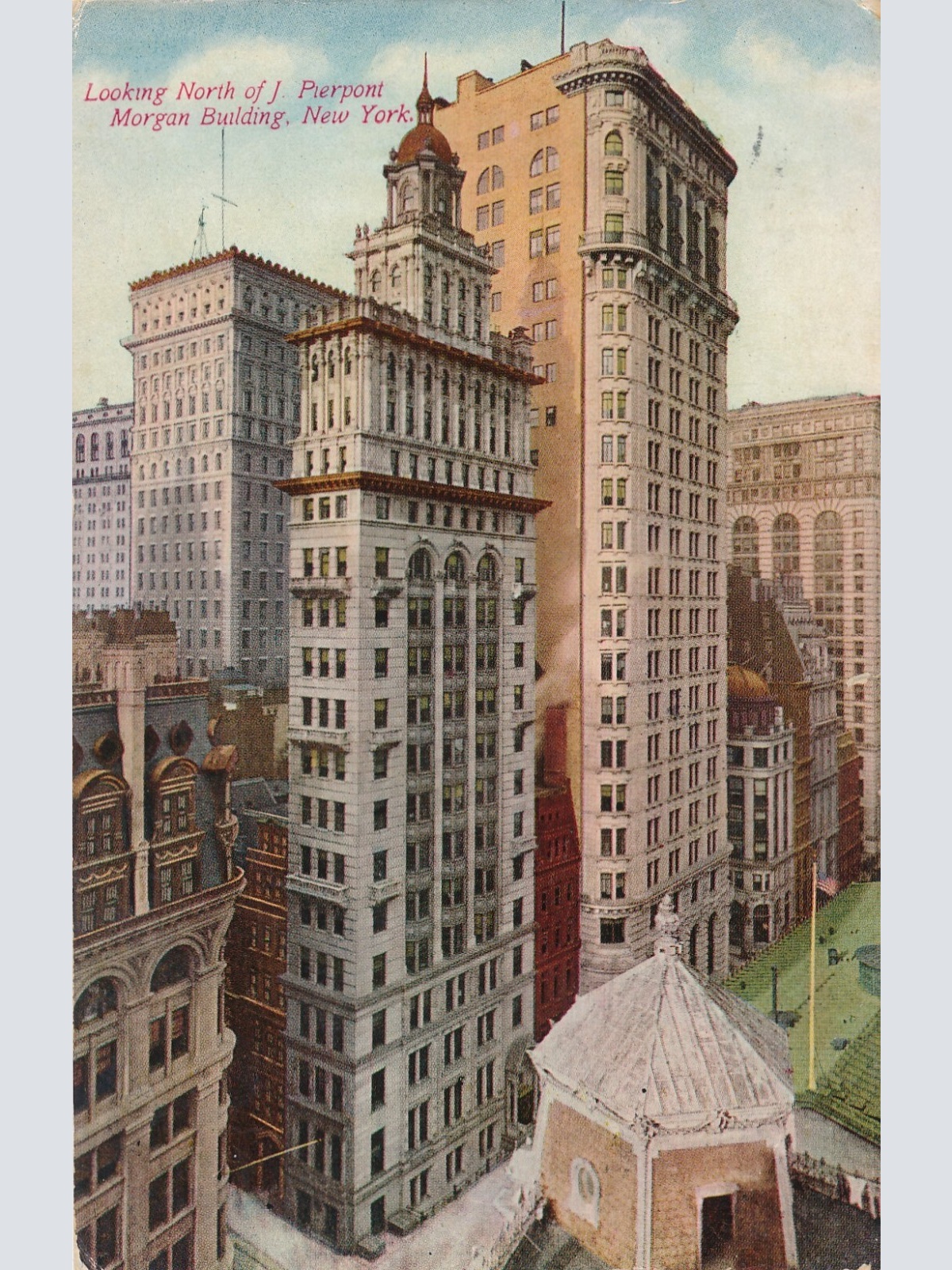 AK, Looking North of J. Pierpont Morgan Building, New York (S1986)