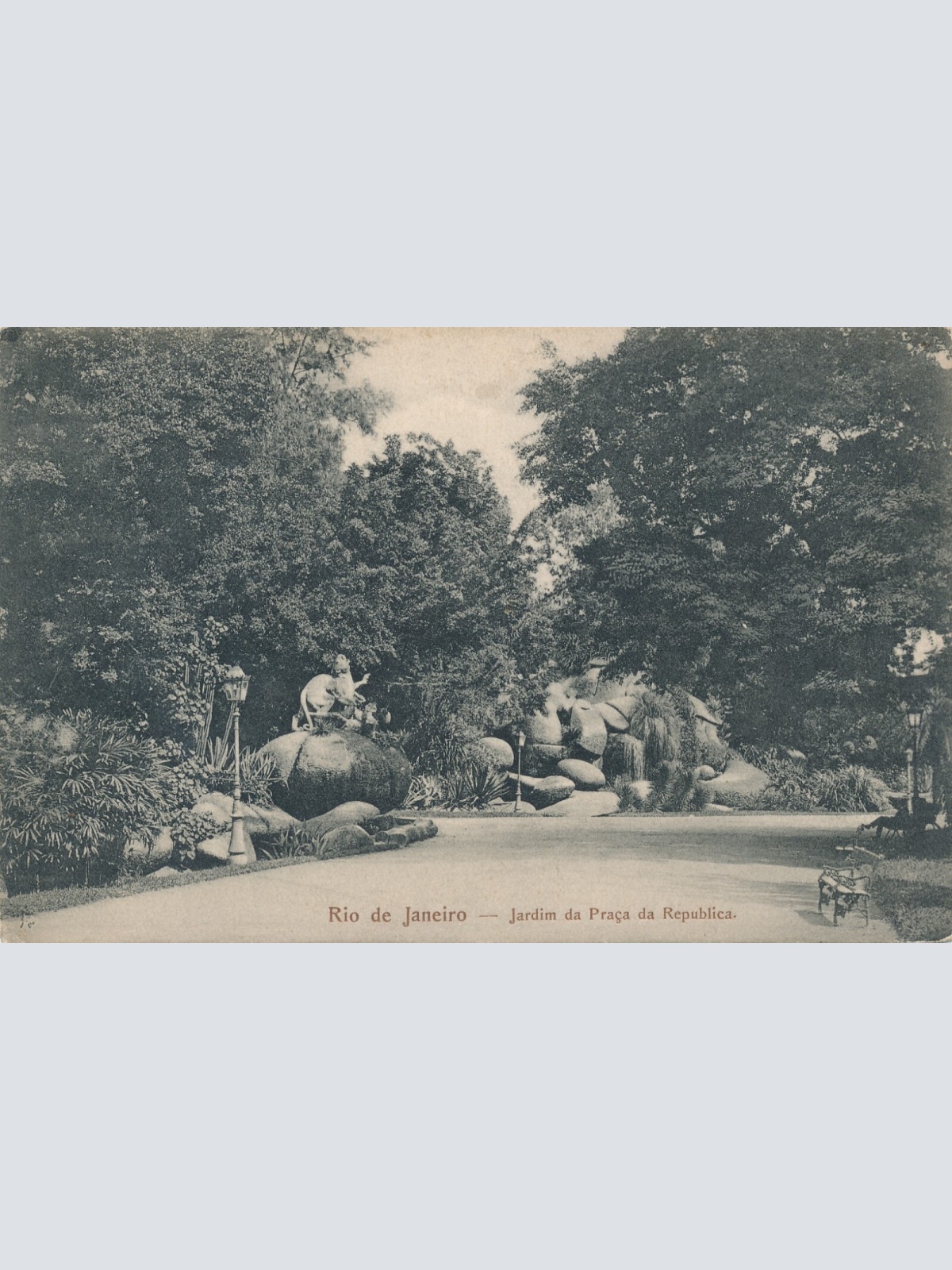 AK, Jardim da Parca da Republica, Rio de Janeiro, Basilien (S2016)