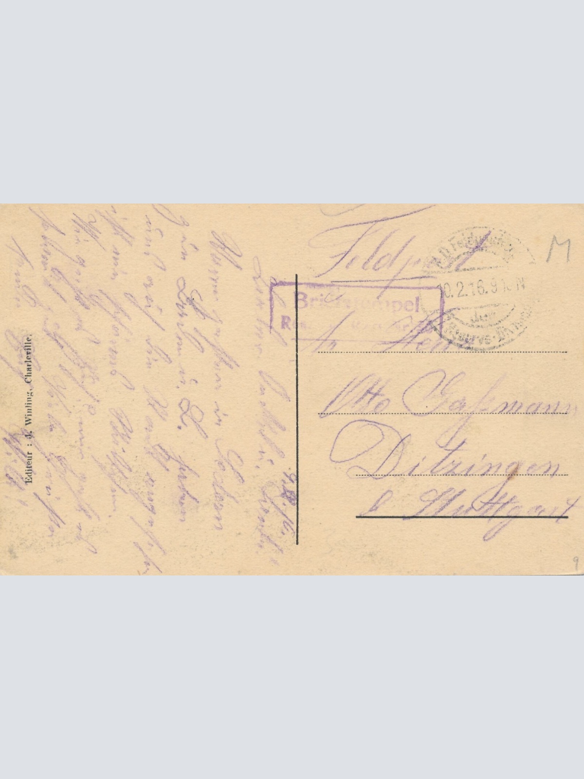 AK, Sedan, Place d'Alsace - Bibliotheque - Musee, Frankreich (S1970)