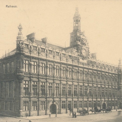 AK, Valenciennes, Rathaus, Frankreich (S1971)