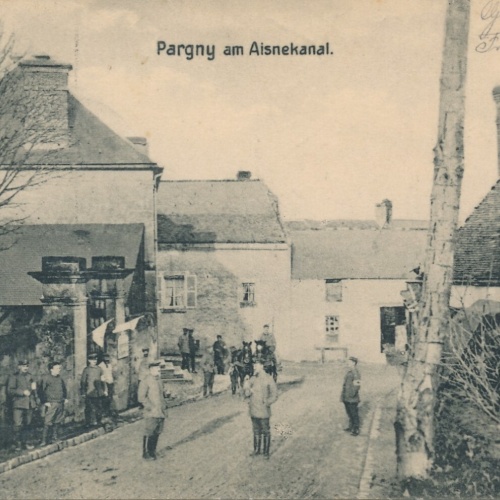 AK, Pargny am Aisnekanal, Frankreich (S1958)
