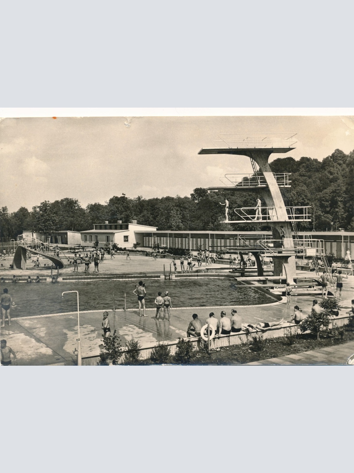 AK, Burgkirchen / Alz, Schwimmbad, Bayern (S1821)