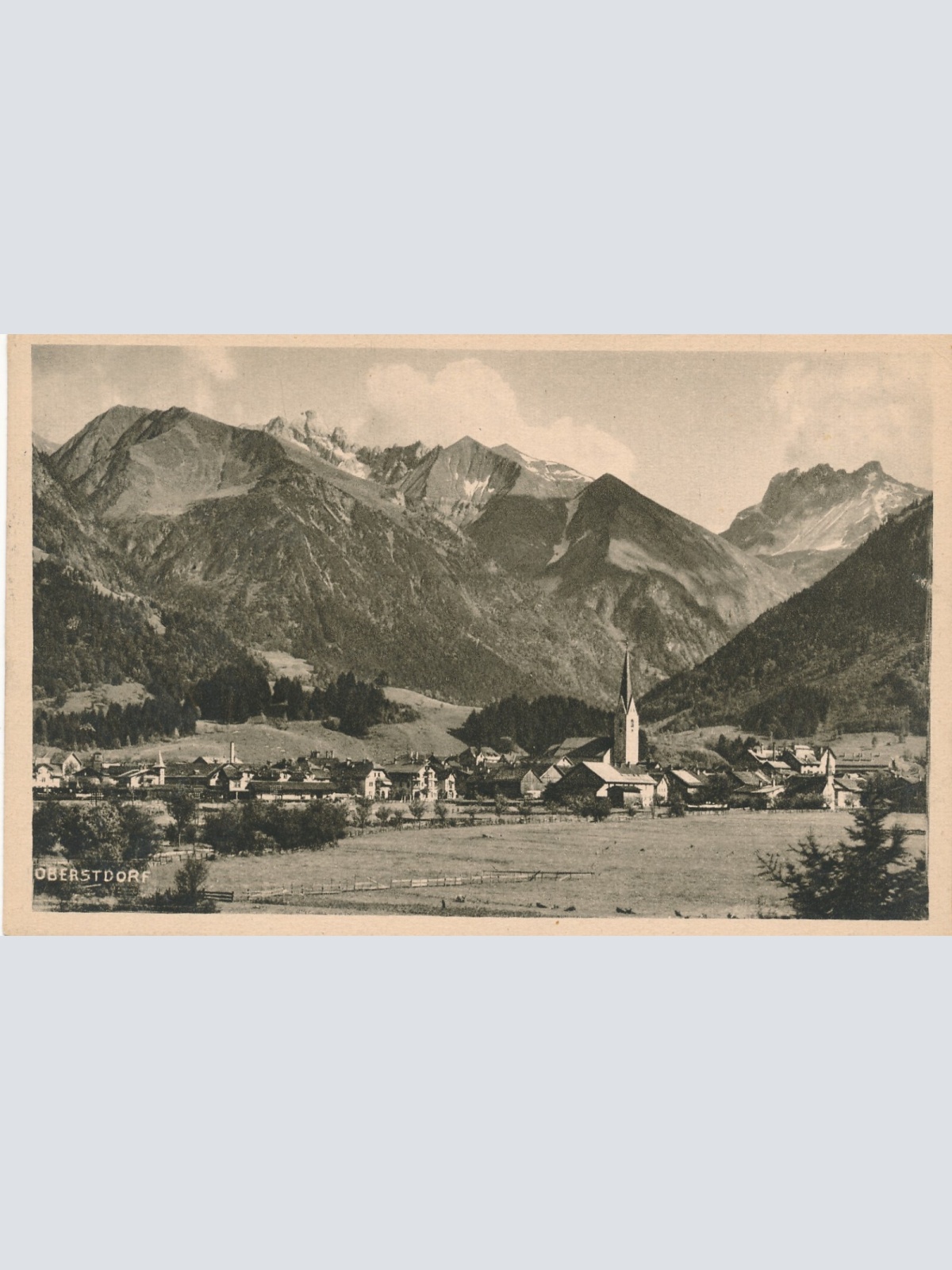 AK, Oberstdorf i. b. Allgäu, Bayern (S1725)