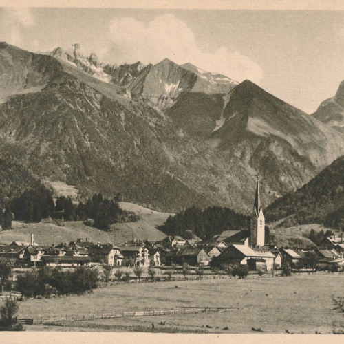 AK, Oberstdorf i. b. Allgäu, Bayern (S1725)