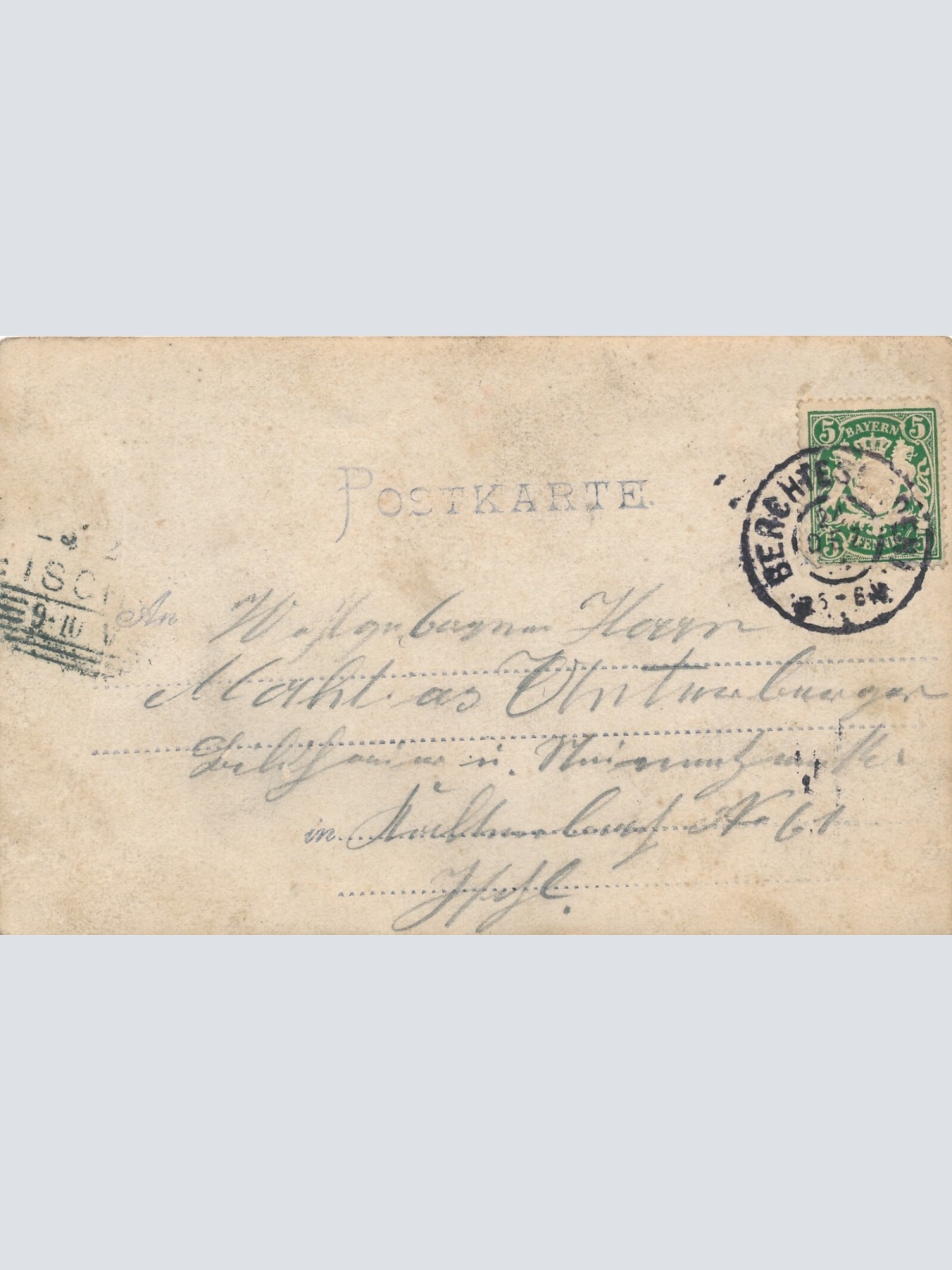 AK, Berchtesgaden, Protestantische Kirche, Bayern (S1778)