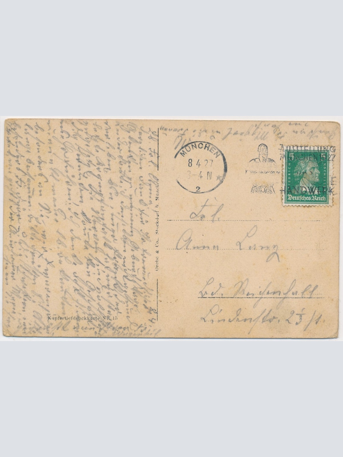 AK, München, Blick von der Frauenkirche auf Rathaus, Bayern (S1779)