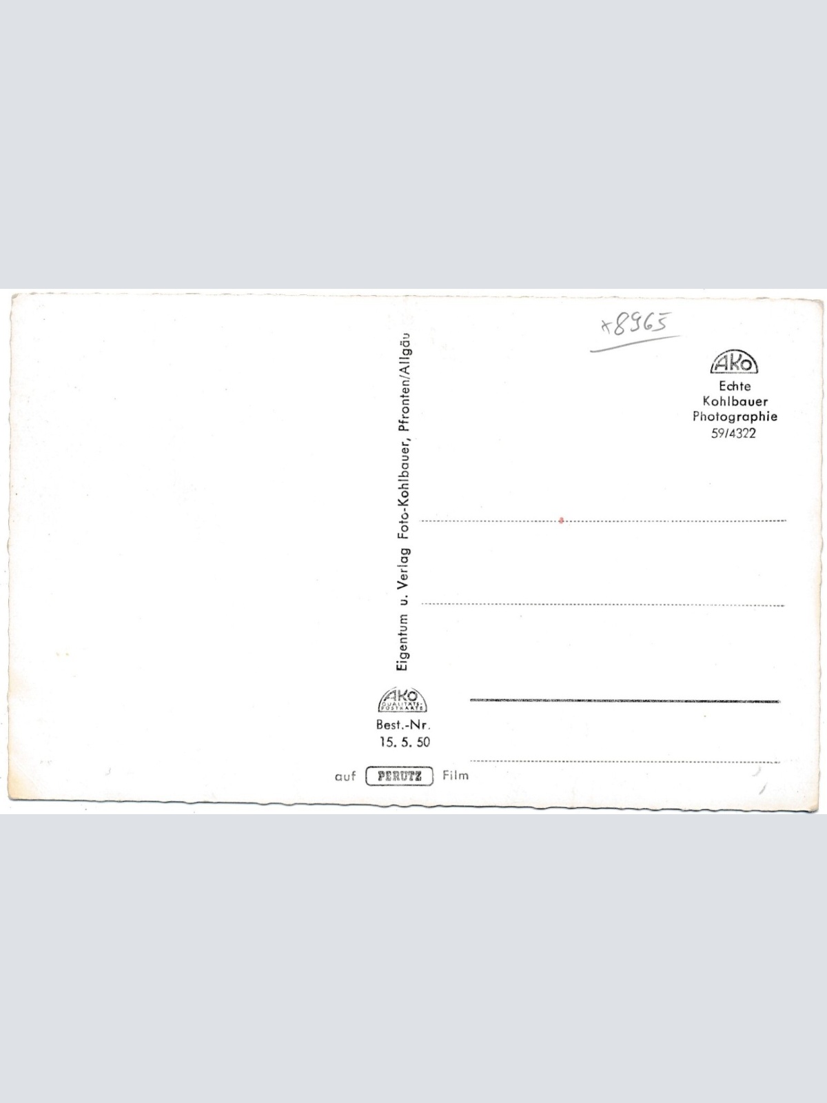 AK, Wertach im Allgäu, Bayern (S1758)