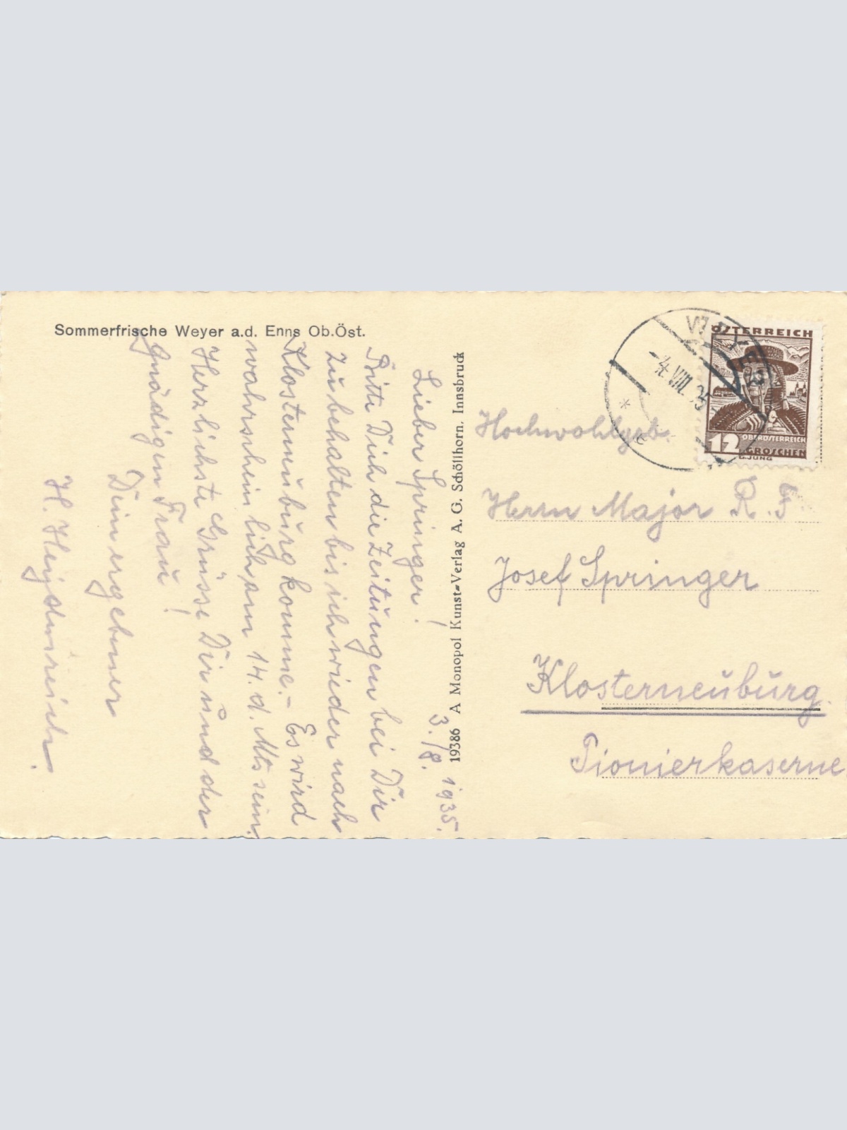 AK aus Weyer Oberösterreich (6234)