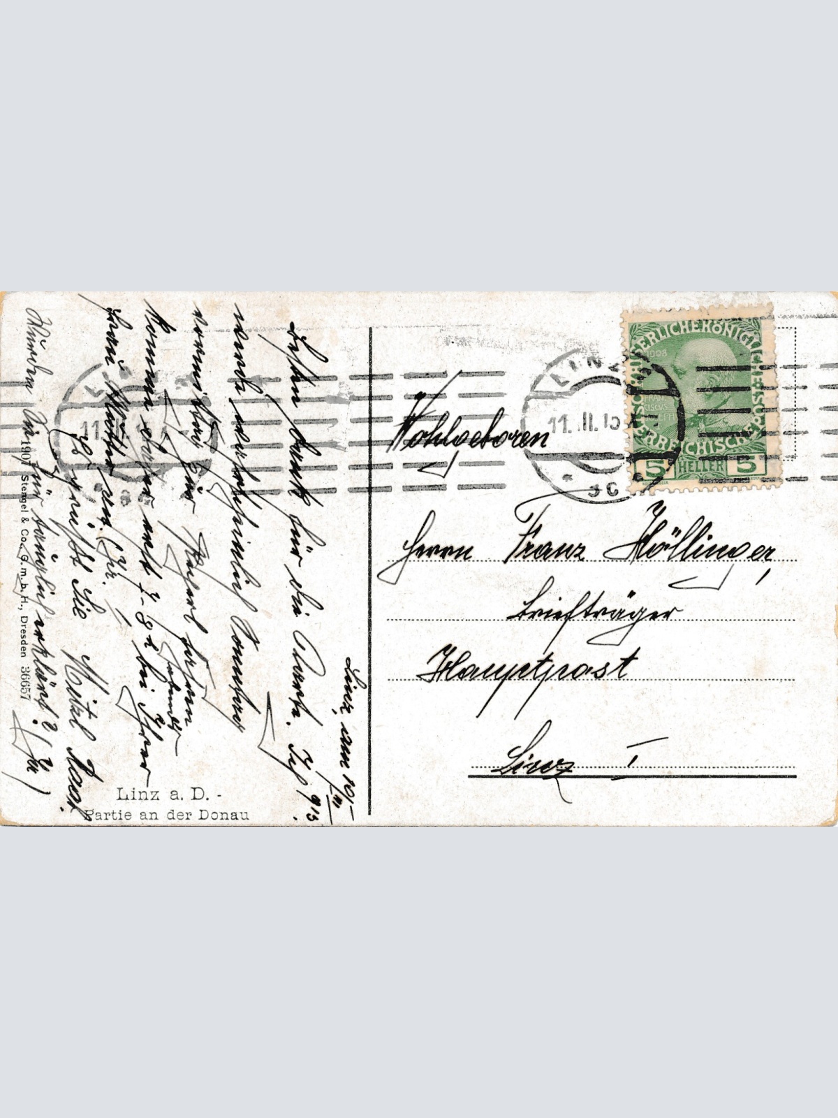 AK aus Linz an der Donau Oberösterreich (6304)