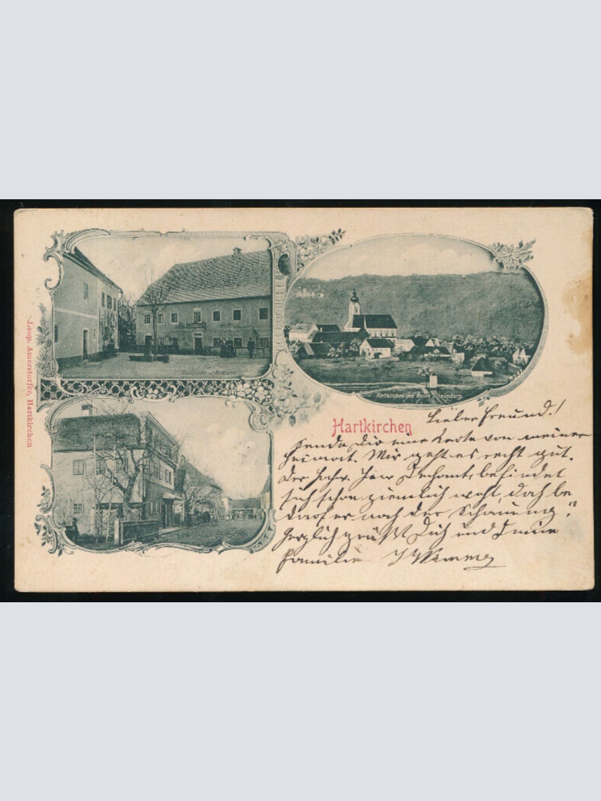 AK aus Hartkirchen mehrbildkarte Oberösterreich (6002)