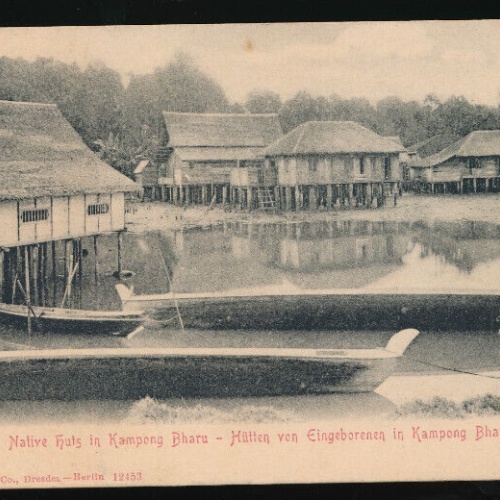 AK Native Huts in Kampong Bharu Htte nvon Eigeborenen Malayisia (5847)