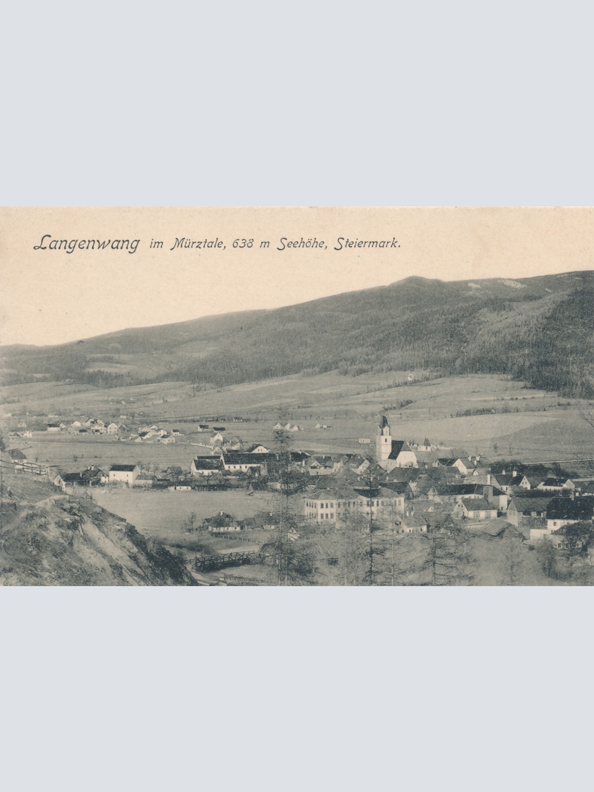 AK aus Langenwang Steiermark (6410)