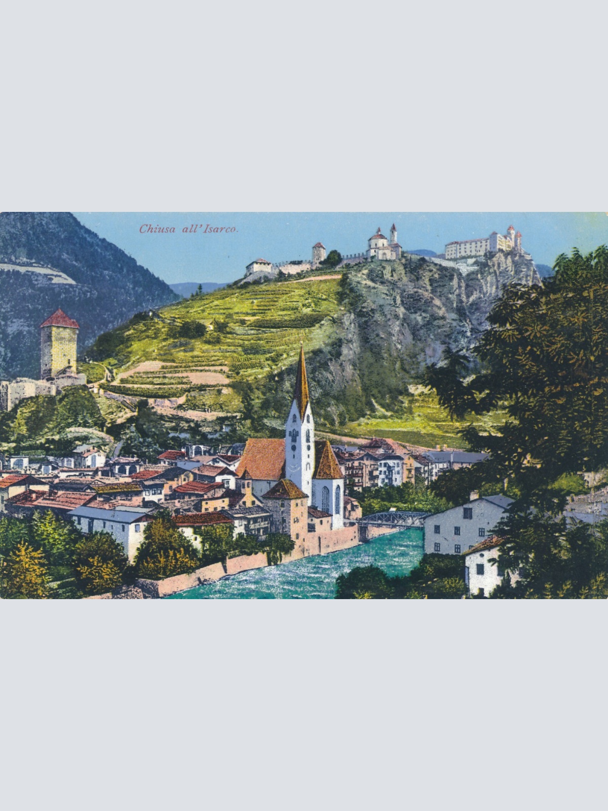 AK aus Chiusa all´ Isarco Italien (6379)