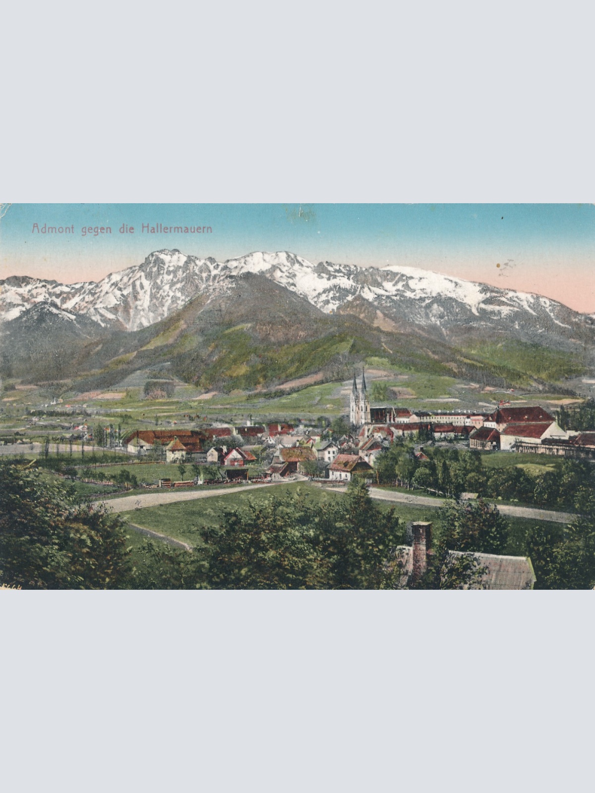 AK aus Admont gegen die Hallermauer Steiermark (6435)