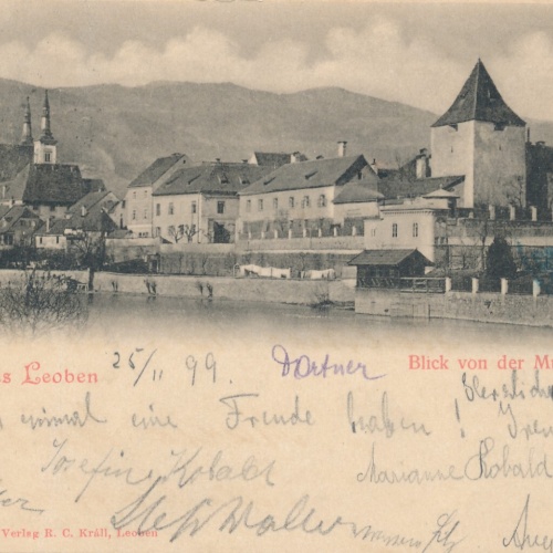 AK aus Leoben Stmk  (6359)