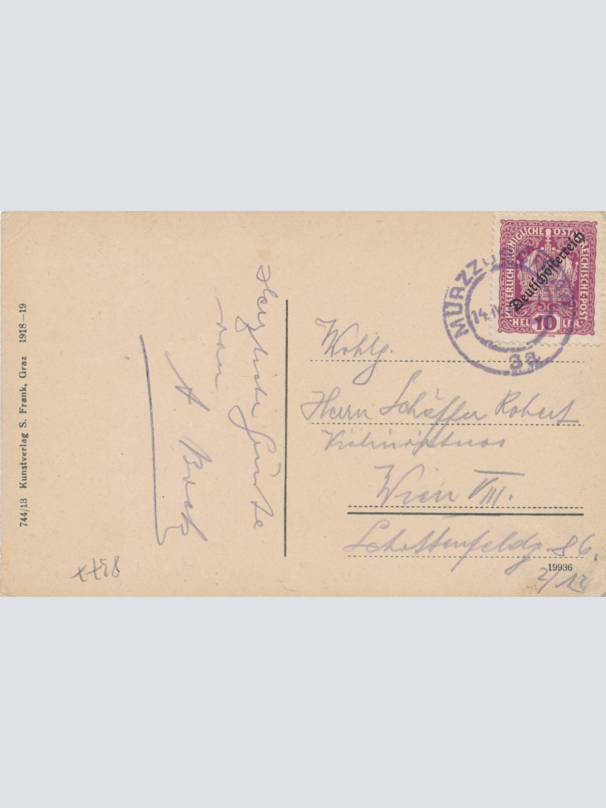 AK aus Mürzzuschlag Stmk  (6351)