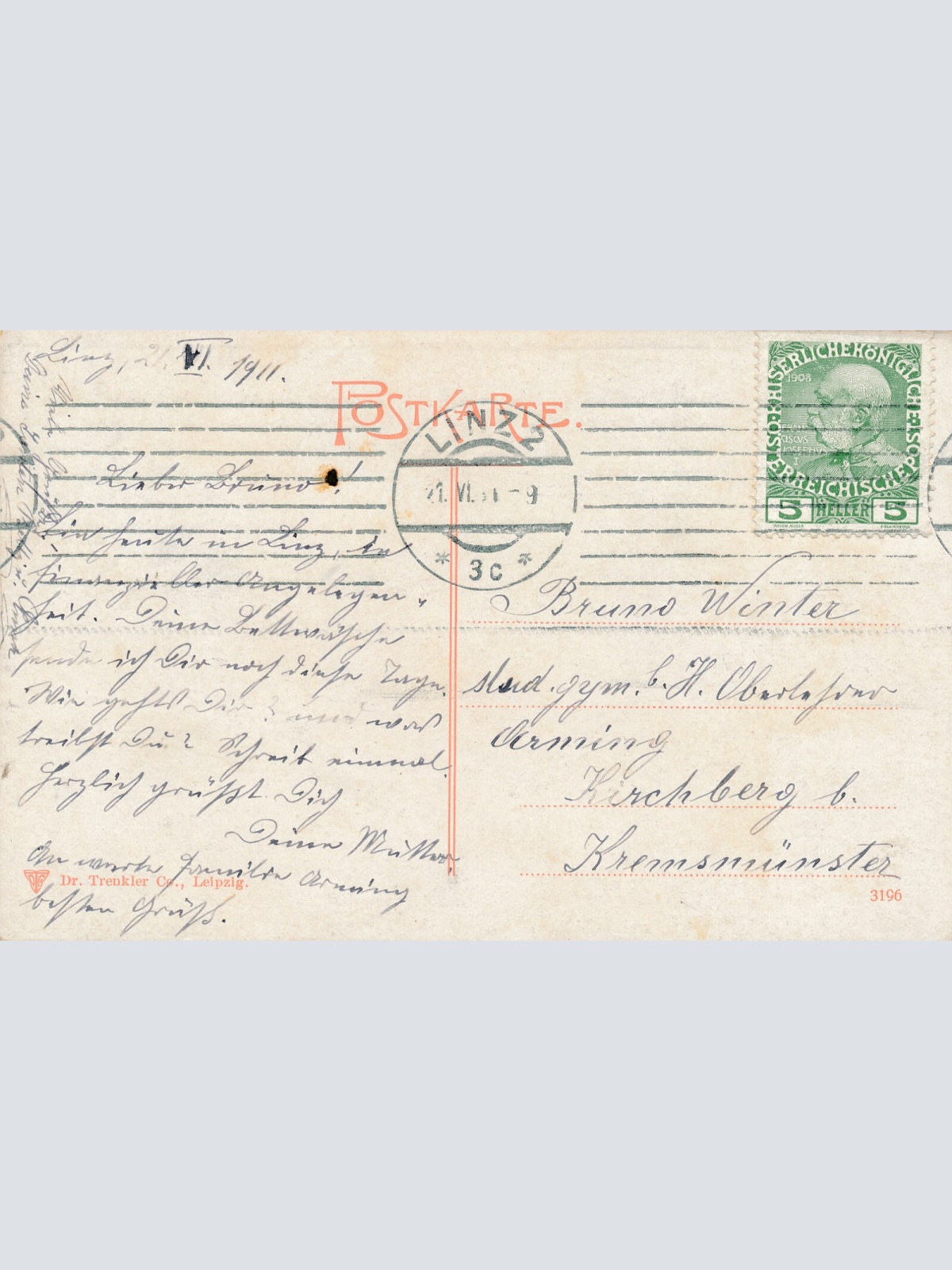 AK die Donau von Passau bis Linz Oberösterreich (6321)