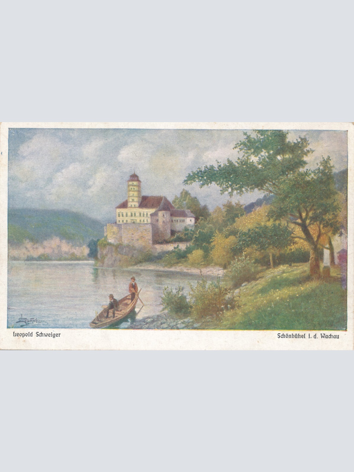 AK aus Schönbühel in der Wachau Niederösterreich (6341)