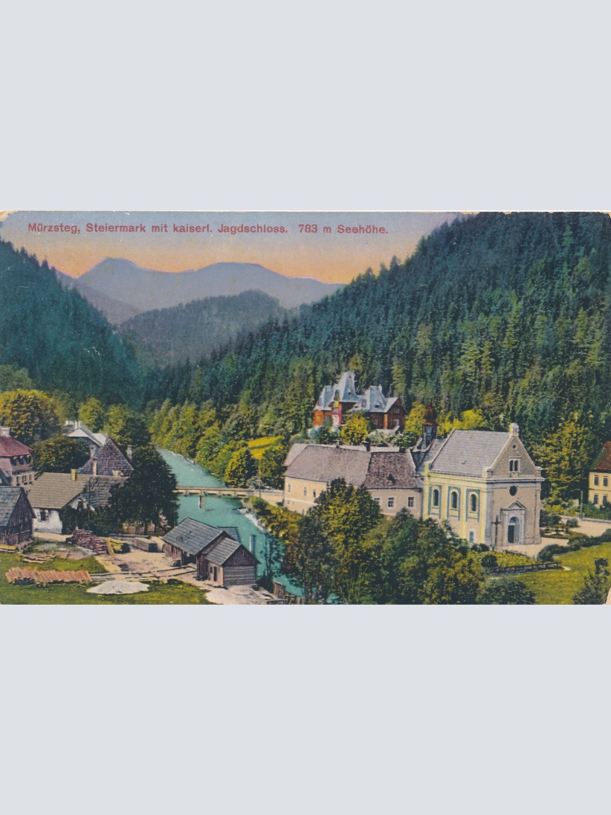 AK aus Mürzsteg Steiermark (6398)