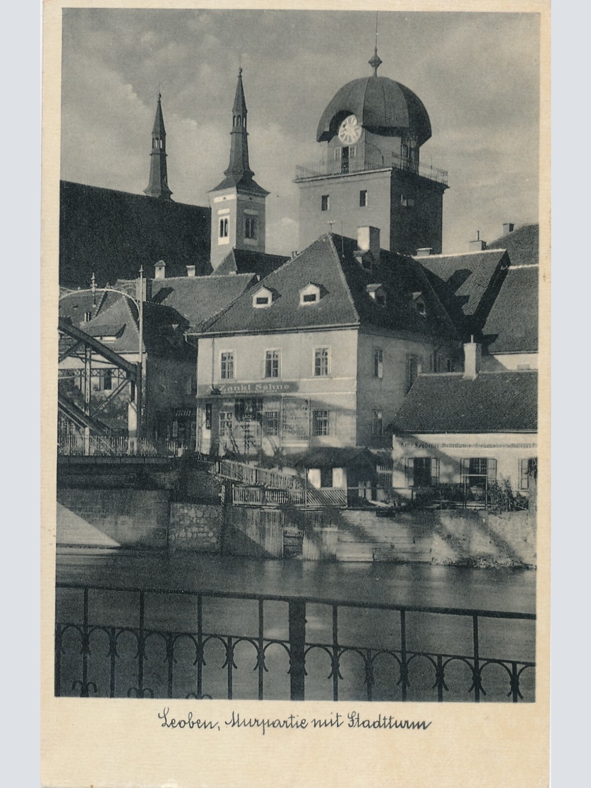 AK aus Leoben mit Stadtturm Stmk  (6349)