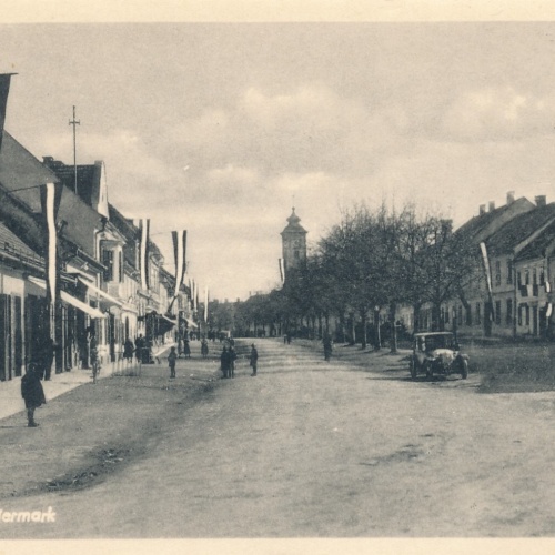 AK aus Mureck Strassenansicht Stmk  (6353)