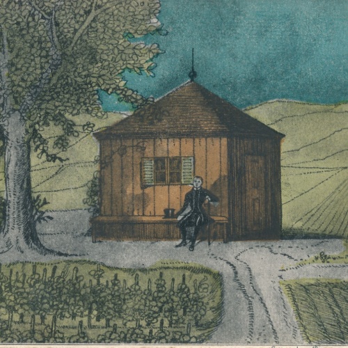 AK aus Aschach an der Donau Winzerhaus - Pfarrers Weinhüterl OÖ  (6345)