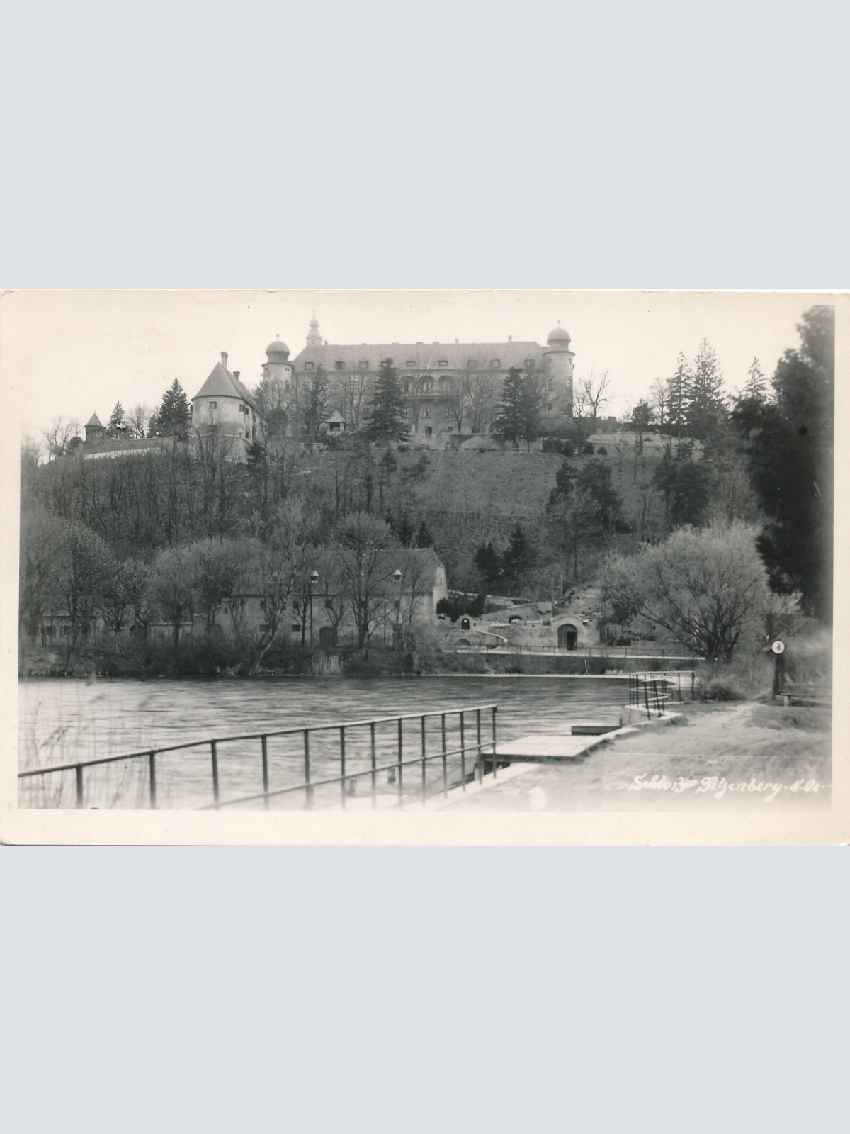 AK vom Schloss Sitzenberg Niederösterreich (6160)