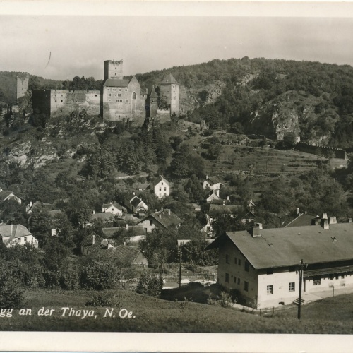 AK aus Hardegg an der Thaya Niederösterreich (6161)