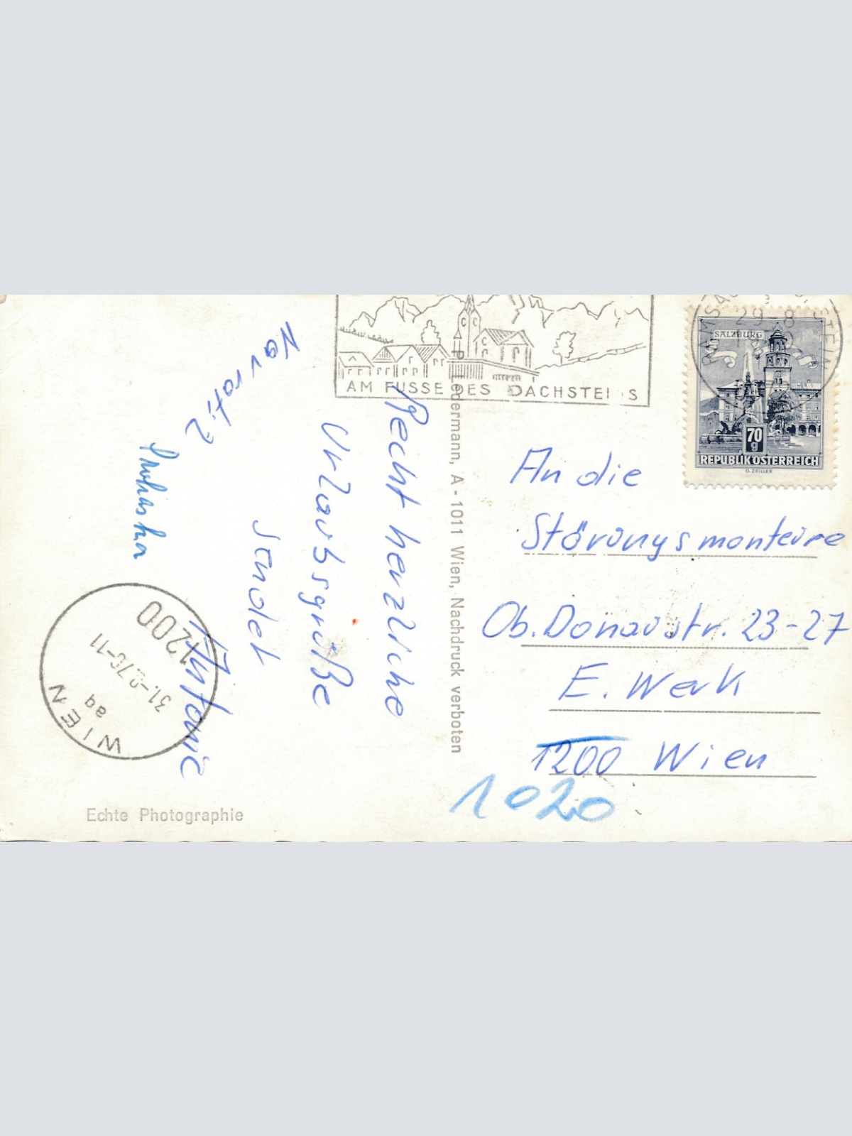 AK aus Gresten mit Gasthof Hubegger Niederösterreich (6164)