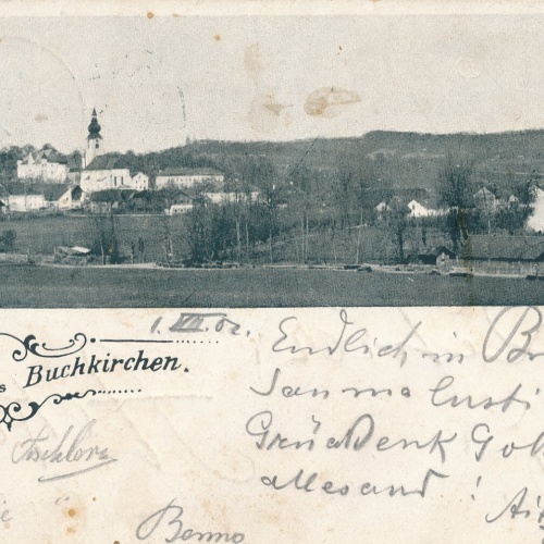 AK gruss aus Buchkirchen Oberösterreich (6107)