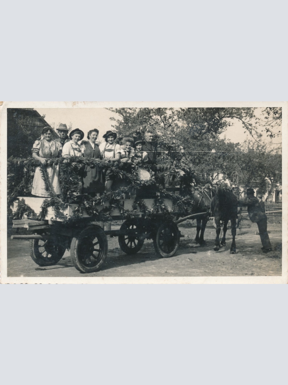 AK Annodazumals Foto von einer Promenade (6848)