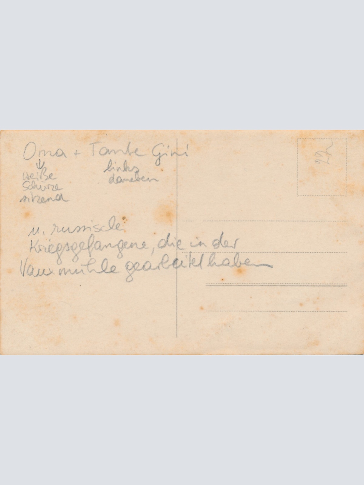 AK Annodazumals Foto einer Bauermfamilie (6853)