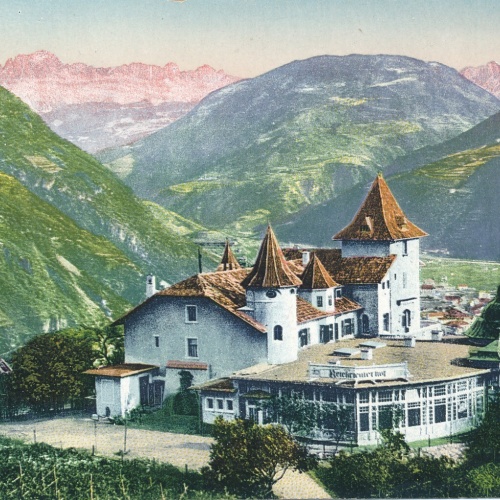 AK aus Bolzano Stazione della funicolare Guntschna Italien (6211)