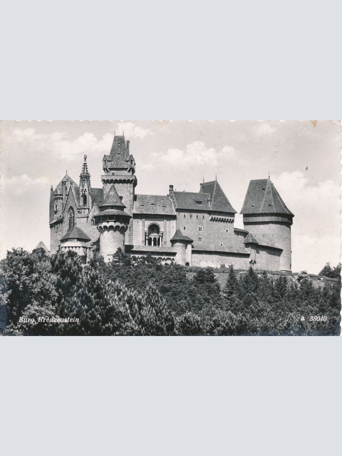 AK von der Burg Kreuzenstein Niederösterreich (6899)