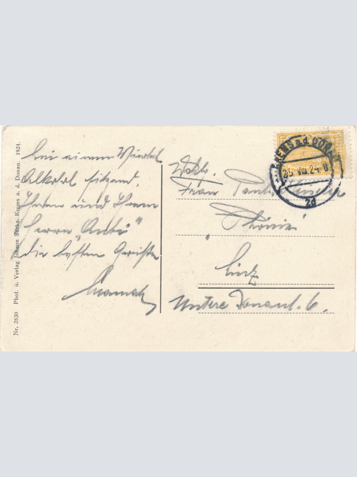 AK aus Krems an der Donau Niederösterreich (6890)