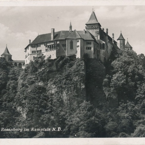 AK vom Schloss Rosenburg Niederösterreich (6882)